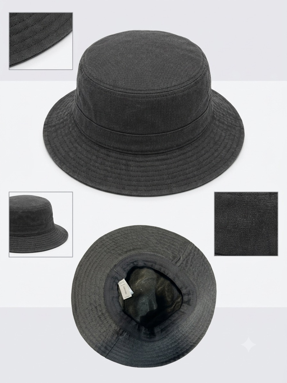 Abound Black Bucket Hat
